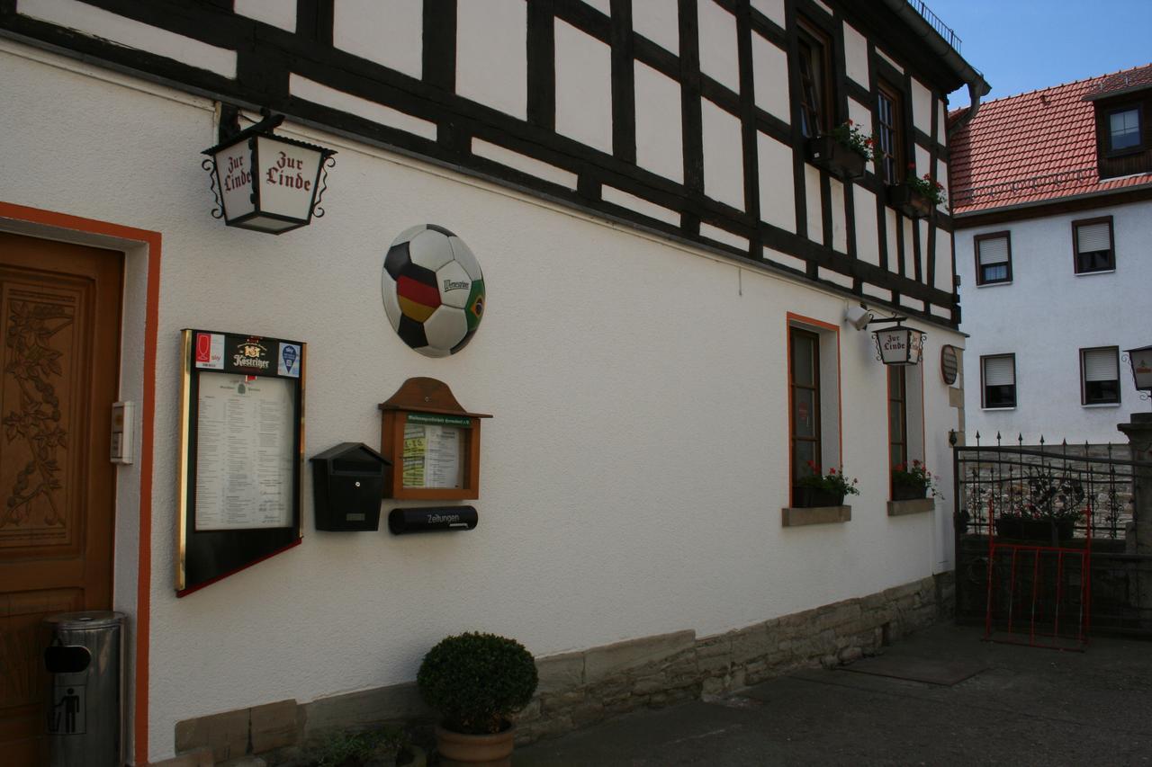 Gasthaus&Hotel Zur Linde Hermsdorf  Exterior foto