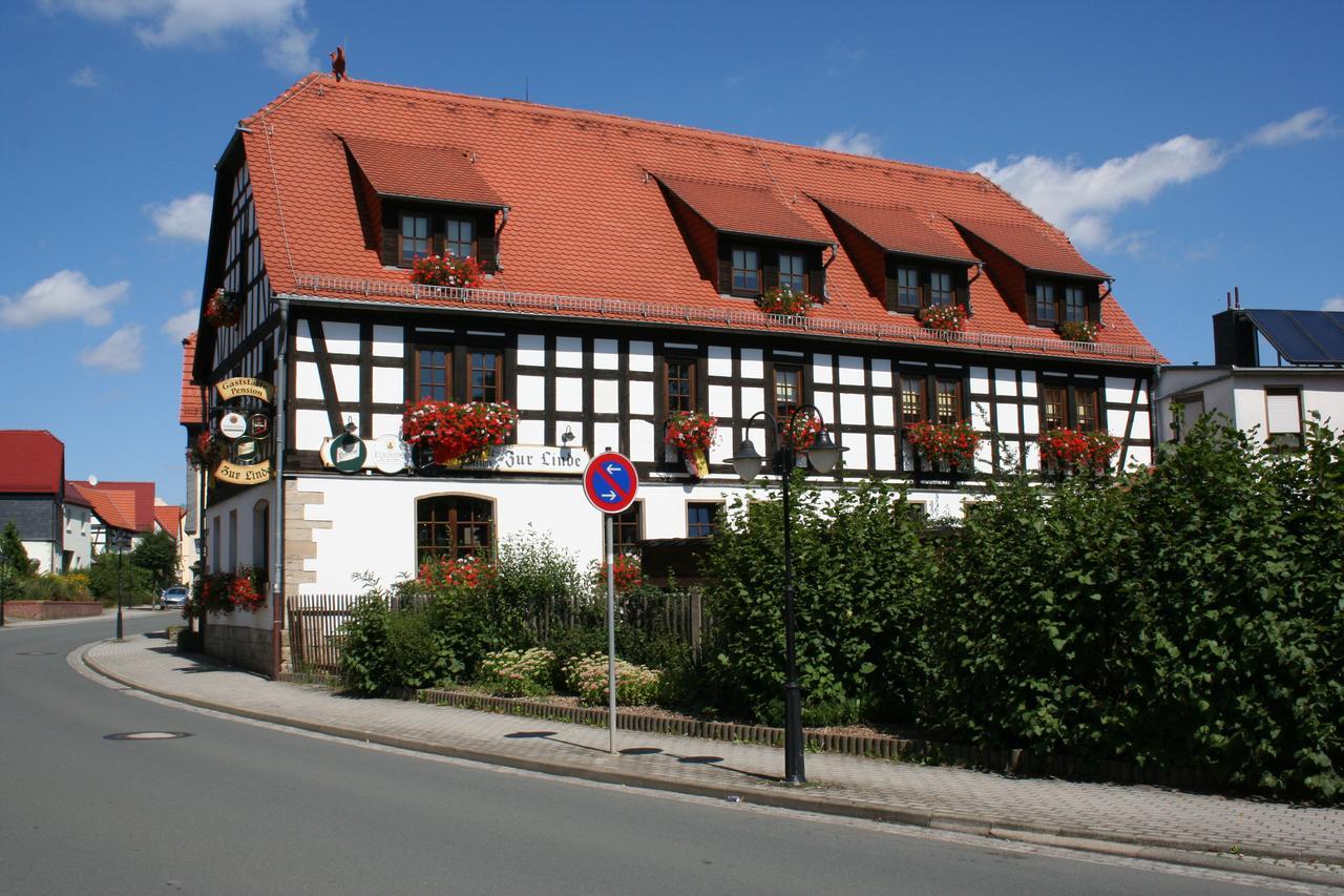 Gasthaus&Hotel Zur Linde Hermsdorf  Exterior foto