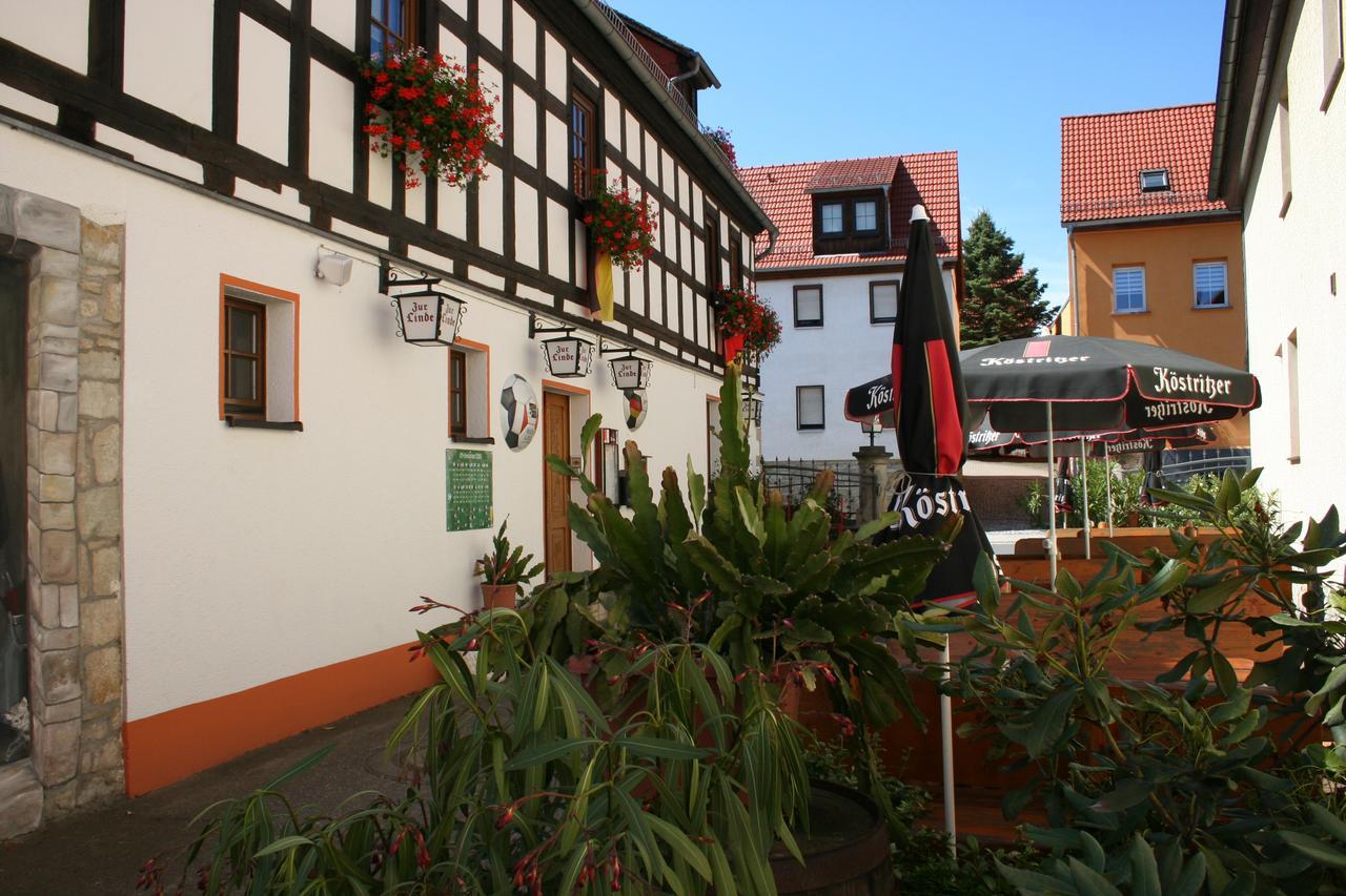 Gasthaus&Hotel Zur Linde Hermsdorf  Exterior foto