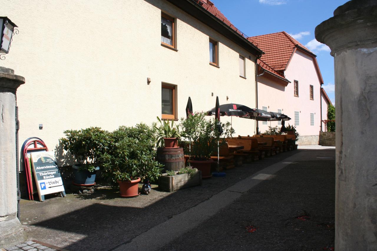 Gasthaus&Hotel Zur Linde Hermsdorf  Exterior foto